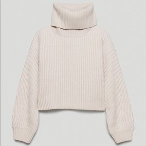 Aritzia | Relaxed wool turtleneck sweater
